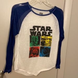 EUC Women’s long sleeve Star Wars T-shirt size M
